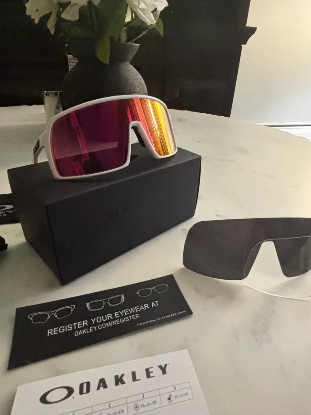 Oakley Sutro Lite Matte White/ Prizm Sunglasses